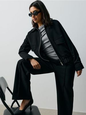 Kurtka damska casual Sinsay ze sklepu: Sinsay w kategorii: Kurtki damskie - zdjęcie CC22A15-4CA-6968_796JS