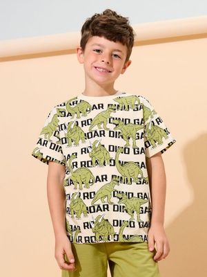 T-shirt chłopięce letni Sinsay ze sklepu: Sinsay w kategorii: T-shirty chłopięce - zdjęcie CC22A15-4CA-6968_807EY