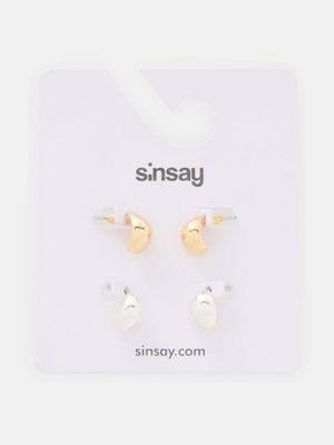 Kolczyki Sinsay ze sklepu: Sinsay w kategorii: Kolczyki - zdjęcie CC22A15-4CA-6968_807KO