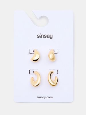 Sinsay - Kolczyki ze sklepu: Sinsay w kategorii: Kolczyki - zdjęcie CC22A15-4CA-6968_809KO