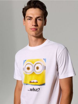 T-shirt męski młodzieżowy Sinsay ze sklepu: Sinsay w kategorii: T-shirty męskie - zdjęcie CC22A15-4CA-6968_814JU