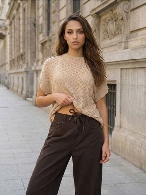 Bluzka damska wiosenna Sinsay ze sklepu: Sinsay w kategorii: Bluzki damskie - zdjęcie CC22A15-4CA-6968_815IT