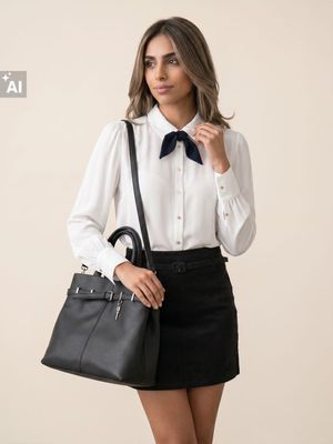 Koszula damska elegancka Sinsay ze sklepu: Sinsay w kategorii: Koszule damskie - zdjęcie CC22A15-4CA-6968_819KL