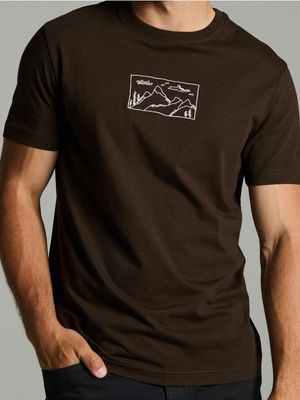 T-shirt męski młodzieżowy Sinsay ze sklepu: Sinsay w kategorii: T-shirty męskie - zdjęcie CC22A15-4CA-6968_824GP
