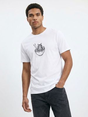 T-shirt męski Sinsay ze sklepu: Sinsay w kategorii: T-shirty męskie - zdjęcie CC22A15-4CA-6968_828JU