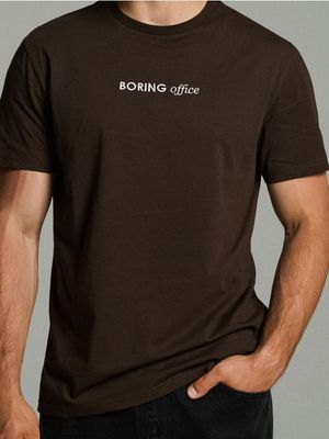T-shirt męski na lato ze sklepu: Sinsay w kategorii: T-shirty męskie - zdjęcie CC22A15-4CA-6968_830GP