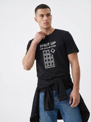 T-shirt męski młodzieżowy Sinsay ze sklepu: Sinsay w kategorii: T-shirty męskie - zdjęcie CC22A15-4CA-6968_830JU