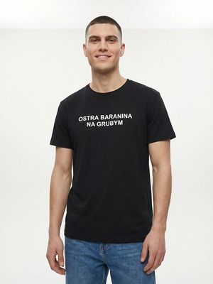 T-shirt męski Sinsay ze sklepu: Sinsay w kategorii: T-shirty męskie - zdjęcie CC22A15-4CA-6968_831JU