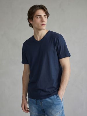 T-shirt męski casual wiosenny Sinsay ze sklepu: Sinsay w kategorii: T-shirty męskie - zdjęcie CC22A15-4CA-6968_838JU