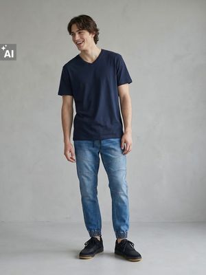 T-shirt męski casual wiosenny Sinsay ze sklepu: Sinsay w kategorii: T-shirty męskie