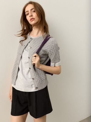 Szorty casual Sinsay ze sklepu: Sinsay w kategorii: Szorty - zdjęcie CC22A15-4CA-6968_840JS