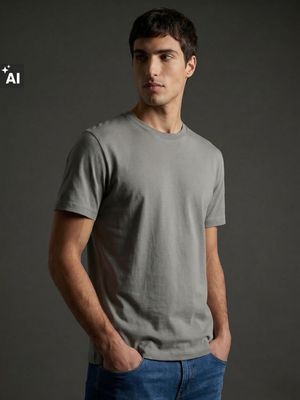 T-shirt męski na wiosnę Sinsay ze sklepu: Sinsay w kategorii: T-shirty męskie - zdjęcie CC22A15-4CA-6968_841JU