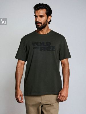 T-shirt męski w stylu młodzieżowym Sinsay ze sklepu: Sinsay w kategorii: T-shirty męskie - zdjęcie CC22A15-4CA-6968_843GP