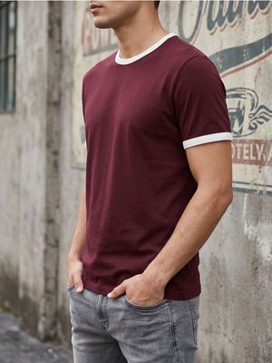 T-shirt męski na wiosnę Sinsay ze sklepu: Sinsay w kategorii: T-shirty męskie - zdjęcie CC22A15-4CA-6968_843JU