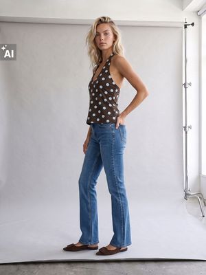 Jeansy damskie Sinsay ze sklepu: Sinsay w kategorii: Jeansy damskie - zdjęcie CC22A15-4CA-6968_862GY