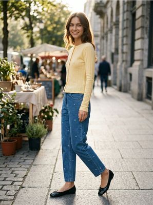 Jeansy damskie Sinsay ze sklepu: Sinsay w kategorii: Jeansy damskie - zdjęcie CC22A15-4CA-6968_868GY