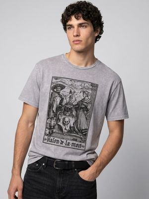 T-shirt męski na wiosnę Sinsay ze sklepu: Sinsay w kategorii: T-shirty męskie - zdjęcie CC22A15-4CA-6968_877JU