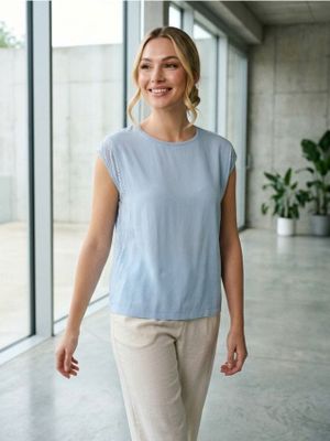Bluzka damska Sinsay ze sklepu: Sinsay w kategorii: Bluzki damskie - zdjęcie CC22A15-4CA-6968_8793J