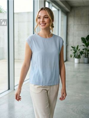 Bluzka damska Sinsay ze sklepu: Sinsay w kategorii: Bluzki damskie - zdjęcie CC22A15-4CA-6968_8793J