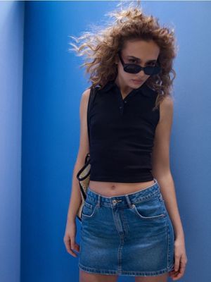 Spódnica casual Sinsay ze sklepu: Sinsay w kategorii: Spódnice - zdjęcie CC22A15-4CA-6968_882GY
