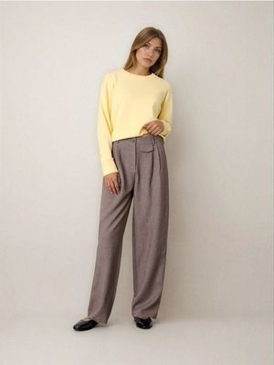 Sinsay - Spodnie damskie retro ze sklepu: Sinsay w kategorii: Spodnie damskie - zdjęcie CC22A15-4CA-6968_882GZ