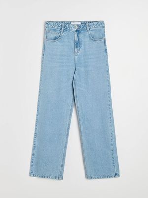 Jeansy damskie w miejskim stylu Sinsay ze sklepu: Sinsay w kategorii: Jeansy damskie - zdjęcie CC22A15-4CA-6968_889GY