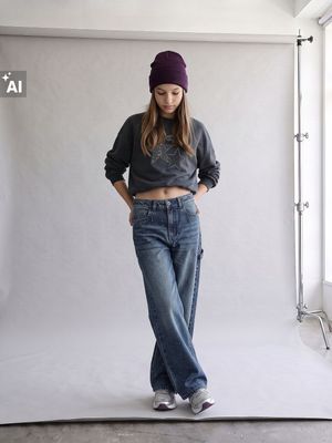 Jeansy damskie na wiosnę Sinsay ze sklepu: Sinsay w kategorii: Jeansy damskie - zdjęcie CC22A15-4CA-6968_889JO
