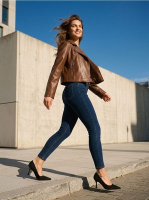 Jeansy damskie casual Sinsay ze sklepu: Sinsay w kategorii: Jeansy damskie - zdjęcie CC22A15-4CA-6968_890EV