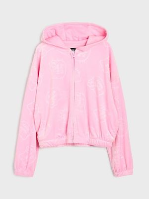 Bluza dziewczęca wiosenna Sinsay ze sklepu: Sinsay w kategorii: Bluzy dziewczęce - zdjęcie CC22A15-4CA-6968_890KJ