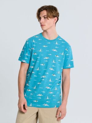 T-shirt męski młodzieżowy Sinsay ze sklepu: Sinsay w kategorii: T-shirty męskie - zdjęcie CC22A15-4CA-6968_8925I