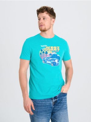 T-shirt męski na wiosnę Sinsay ze sklepu: Sinsay w kategorii: T-shirty męskie - zdjęcie CC22A15-4CA-6968_8928I