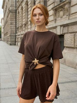 Szorty Sinsay ze sklepu: Sinsay w kategorii: Szorty - zdjęcie CC22A15-4CA-6968_892JD