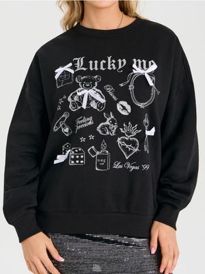 Sinsay - Bluza damska młodzieżowa jesienna ze sklepu: Sinsay w kategorii: Bluzy damskie - zdjęcie CC22A15-4CA-6968_896HJ