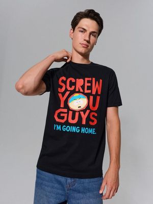 T-shirt męski młodzieżowy Sinsay ze sklepu: Sinsay w kategorii: T-shirty męskie - zdjęcie CC22A15-4CA-6968_900JU