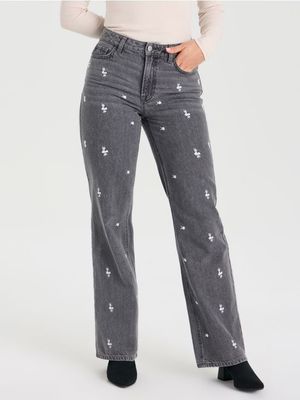 Jeansy damskie casual Sinsay ze sklepu: Sinsay w kategorii: Jeansy damskie - zdjęcie CC22A15-4CA-6968_901GY