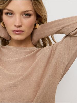Sweter damski casualowy na zimę Sinsay ze sklepu: Sinsay w kategorii: Swetry damskie - zdjęcie CC22A15-4CA-6968_903JR