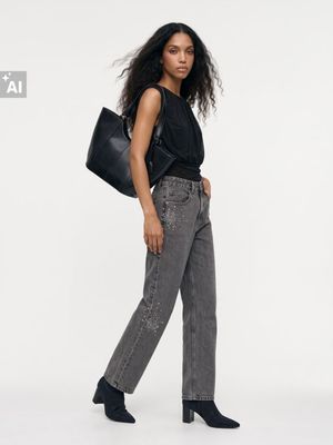 Jeansy damskie casual Sinsay ze sklepu: Sinsay w kategorii: Jeansy damskie