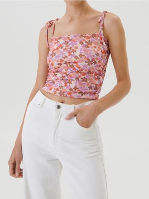 Bluzka damska casual Sinsay ze sklepu: Sinsay w kategorii: Bluzki damskie - zdjęcie CC22A15-4CA-6968_9046T