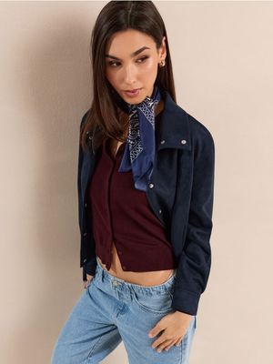 Sweter damski casual Sinsay ze sklepu: Sinsay w kategorii: Swetry damskie - zdjęcie CC22A15-4CA-6968_907JR