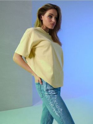 Jeansy damskie casual Sinsay ze sklepu: Sinsay w kategorii: Jeansy damskie - zdjęcie CC22A15-4CA-6968_914GY