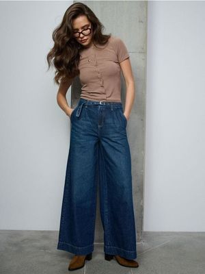 Sinsay - Jeansy damskie na wiosnę casualowe ze sklepu: Sinsay w kategorii: Jeansy damskie - zdjęcie CC22A15-4CA-6968_927FI