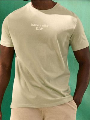 T-shirt męski w stylu młodzieżowym Sinsay ze sklepu: Sinsay w kategorii: T-shirty męskie - zdjęcie CC22A15-4CA-6968_9339I