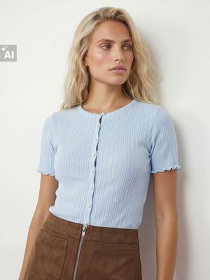 Bluzka damska na wiosnę casual Sinsay ze sklepu: Sinsay w kategorii: Bluzki damskie - zdjęcie CC22A15-4CA-6968_933HA