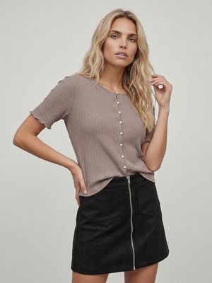 Bluzka damska na wiosnę casual Sinsay ze sklepu: Sinsay w kategorii: Bluzki damskie - zdjęcie CC22A15-4CA-6968_933HA