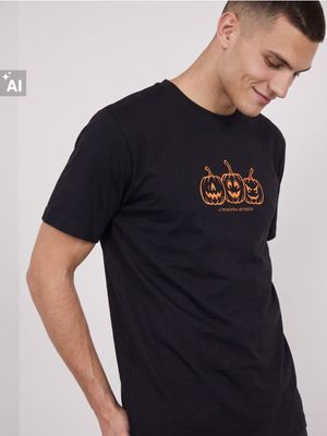 T-shirt męski młodzieżowy Sinsay ze sklepu: Sinsay w kategorii: T-shirty męskie - zdjęcie CC22A15-4CA-6968_934JU