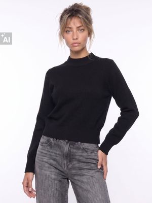 Sweter damski casual Sinsay ze sklepu: Sinsay w kategorii: Swetry damskie - zdjęcie CC22A15-4CA-6968_947JR