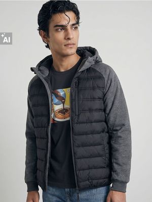 Kurtka męska zimowa Sinsay ze sklepu: Sinsay w kategorii: Kurtki męskie - zdjęcie CC22A15-4CA-6968_950JW