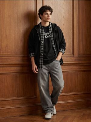 Sinsay - T-shirt męski ze sklepu: Sinsay w kategorii: T-shirty męskie - zdjęcie CC22A15-4CA-6968_953JU