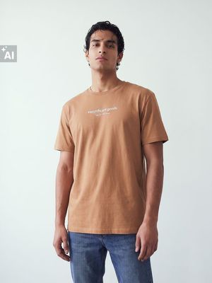 T-shirt męski młodzieżowy Sinsay ze sklepu: Sinsay w kategorii: T-shirty męskie - zdjęcie CC22A15-4CA-6968_954JU