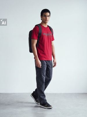 T-shirt męski młodzieżowy Sinsay ze sklepu: Sinsay w kategorii: T-shirty męskie - zdjęcie CC22A15-4CA-6968_955JU